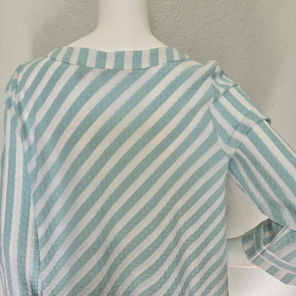 Soft Surroundings Glorieta Striped Tunic Top Size M - Picture 7 of 11